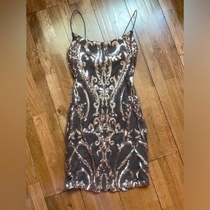 Windsor Copper-Brown Homecoming Dress! Worn Once!